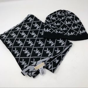 Michael Kors Scarf and Hat Set NWOT